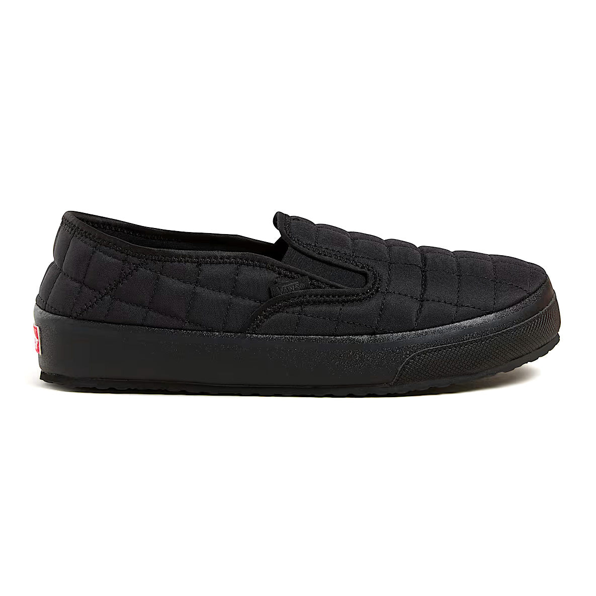Black Vans Quilted Slipper 