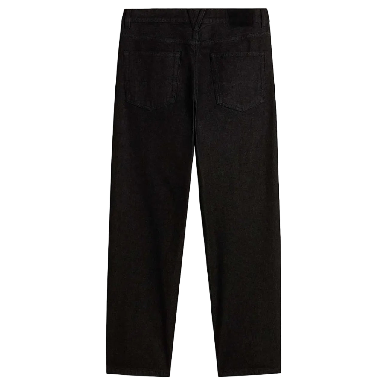 Black Rinse Check 5 Baggy Vans Pants