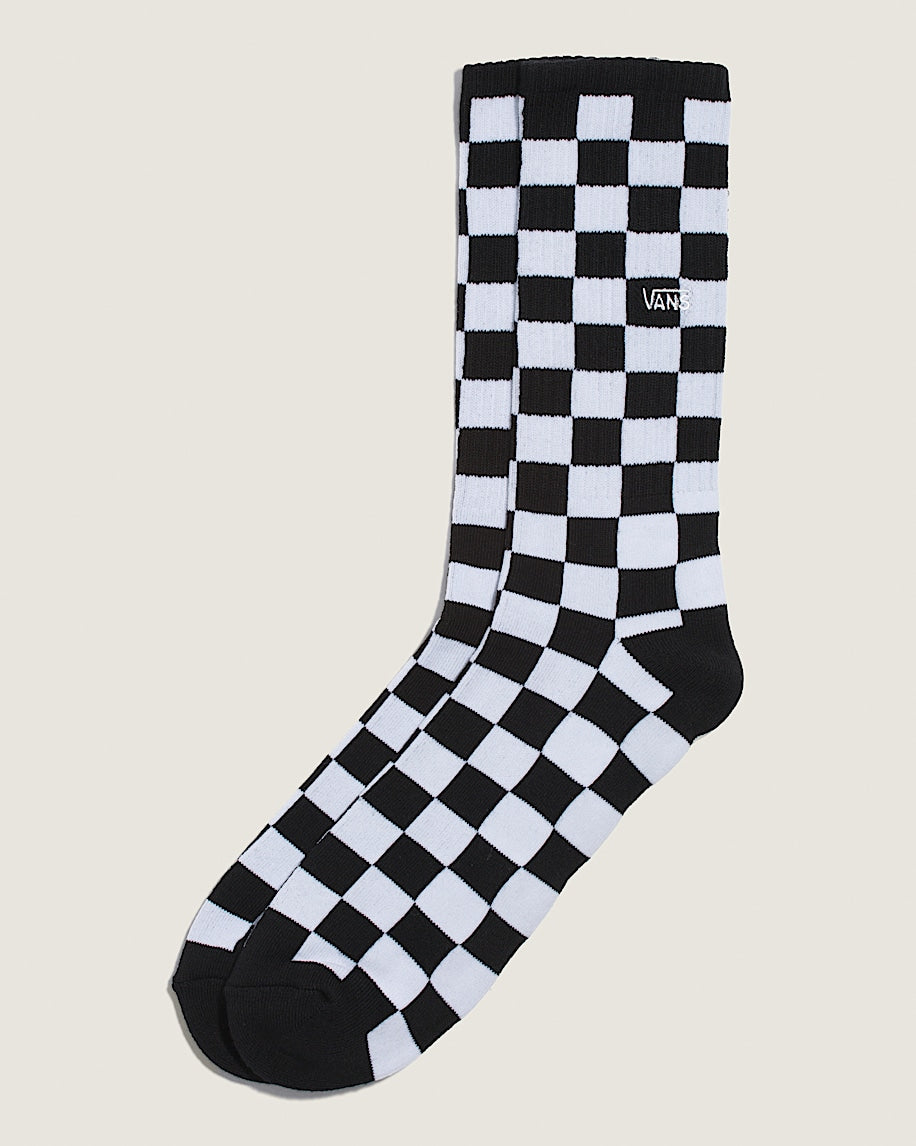 Black/White Checkerboard Vans Socks