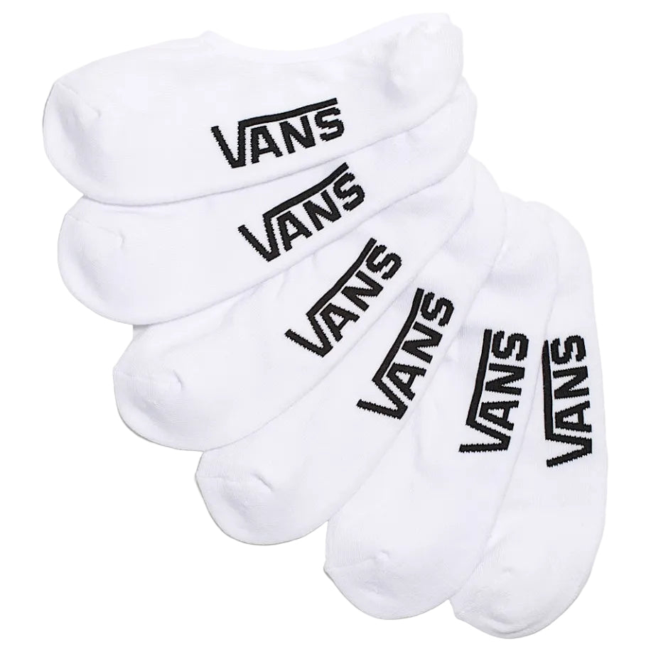 White No Show Vans Socks
