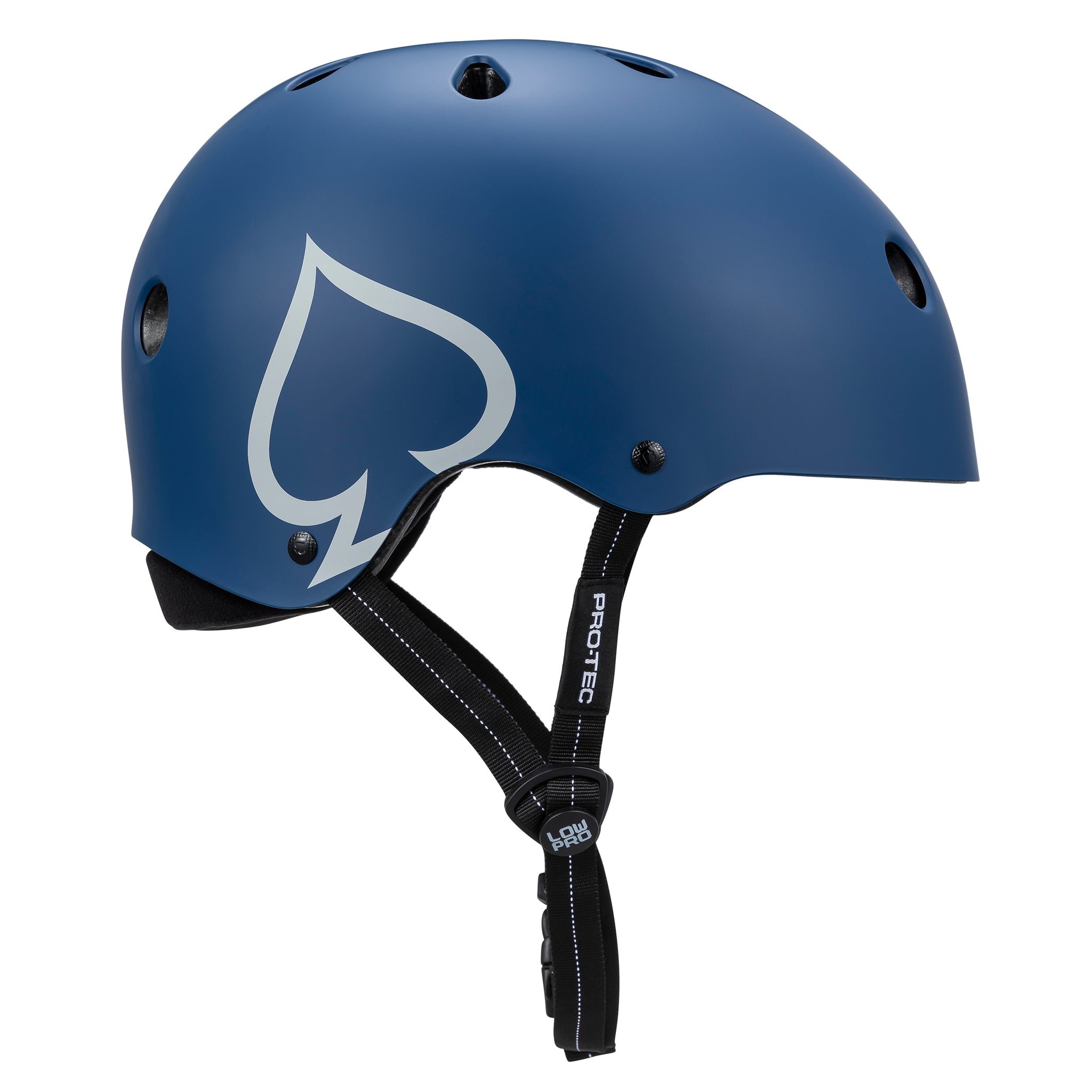 Pro-Tec Low Pro Certified Helmet - Matte Blue