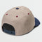 Tower Grey Ray Stone Volcom Snapback Hat Back