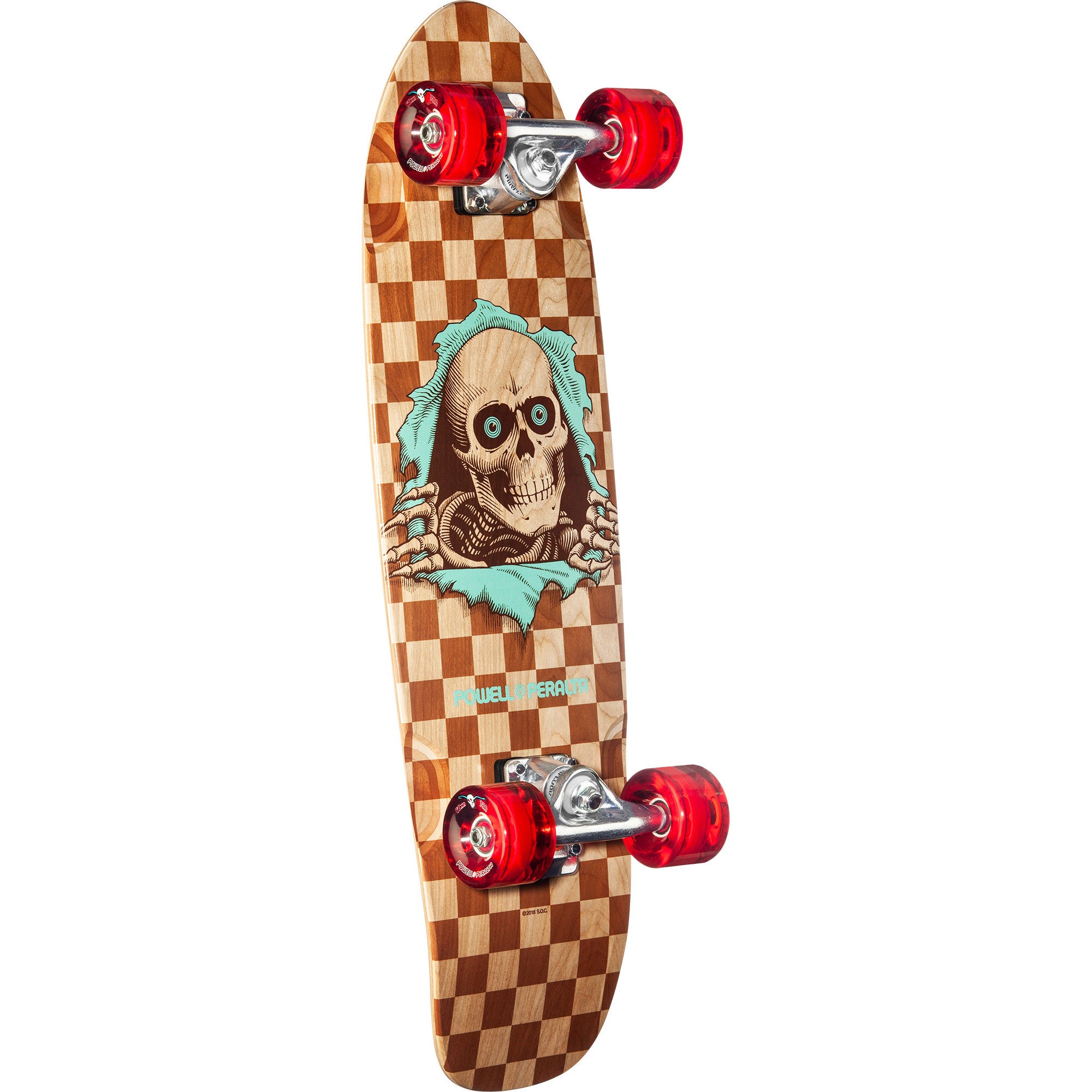 Natural Checker Ripper Powell Peralta Sidewalk Surfer