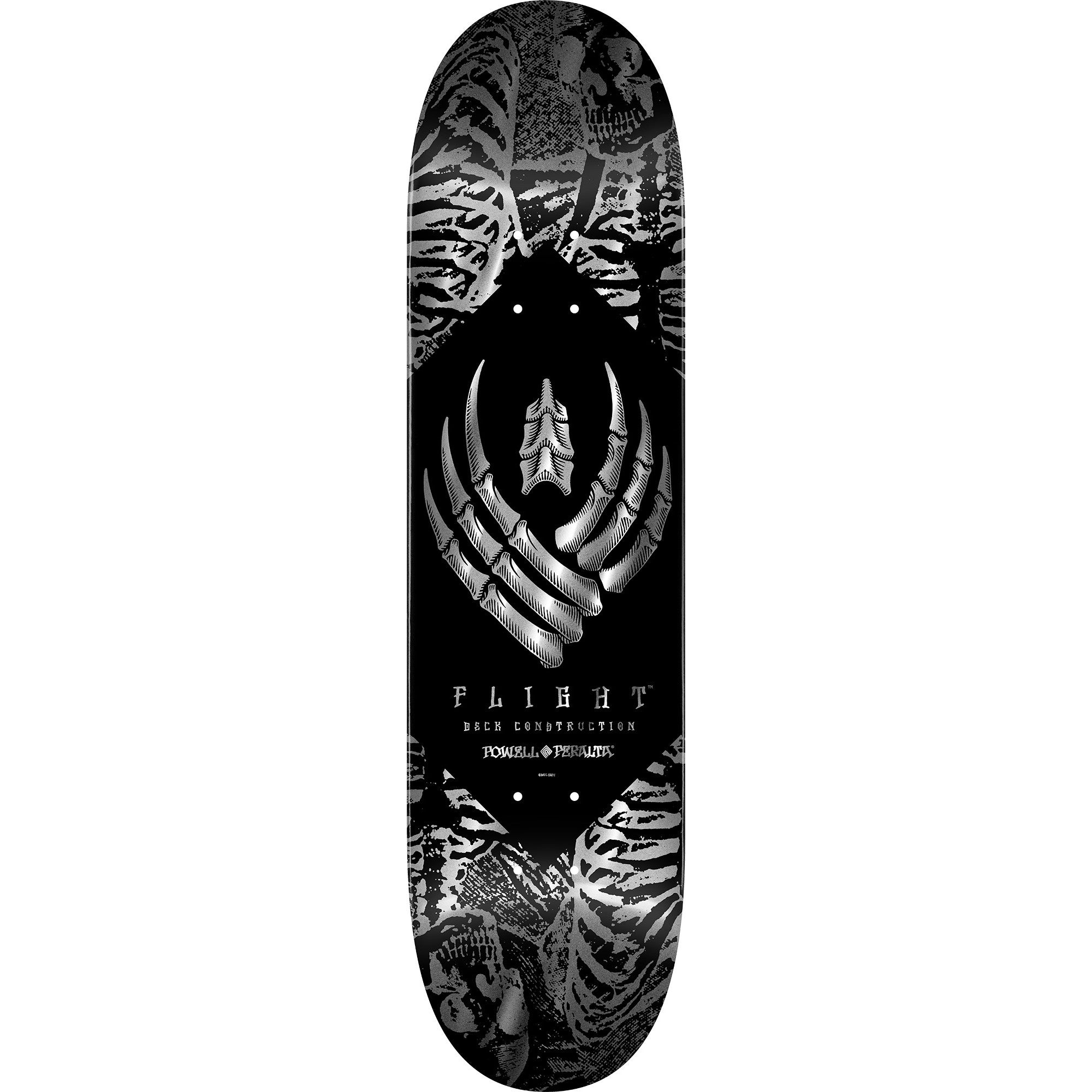 Silver Foil Skeleton Powell Flight Deck