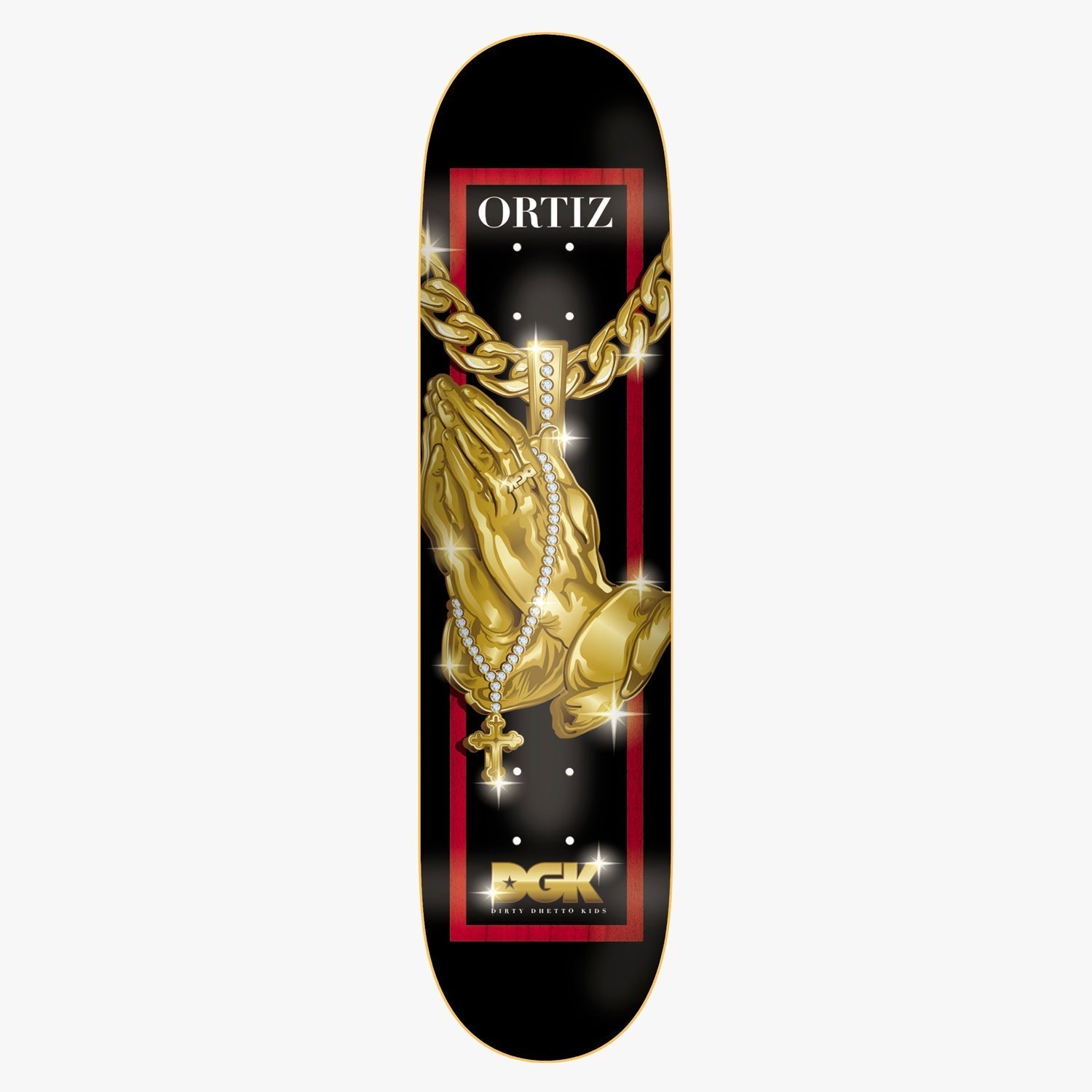 Chaz Ortiz Iced DGK Skateboard Deck