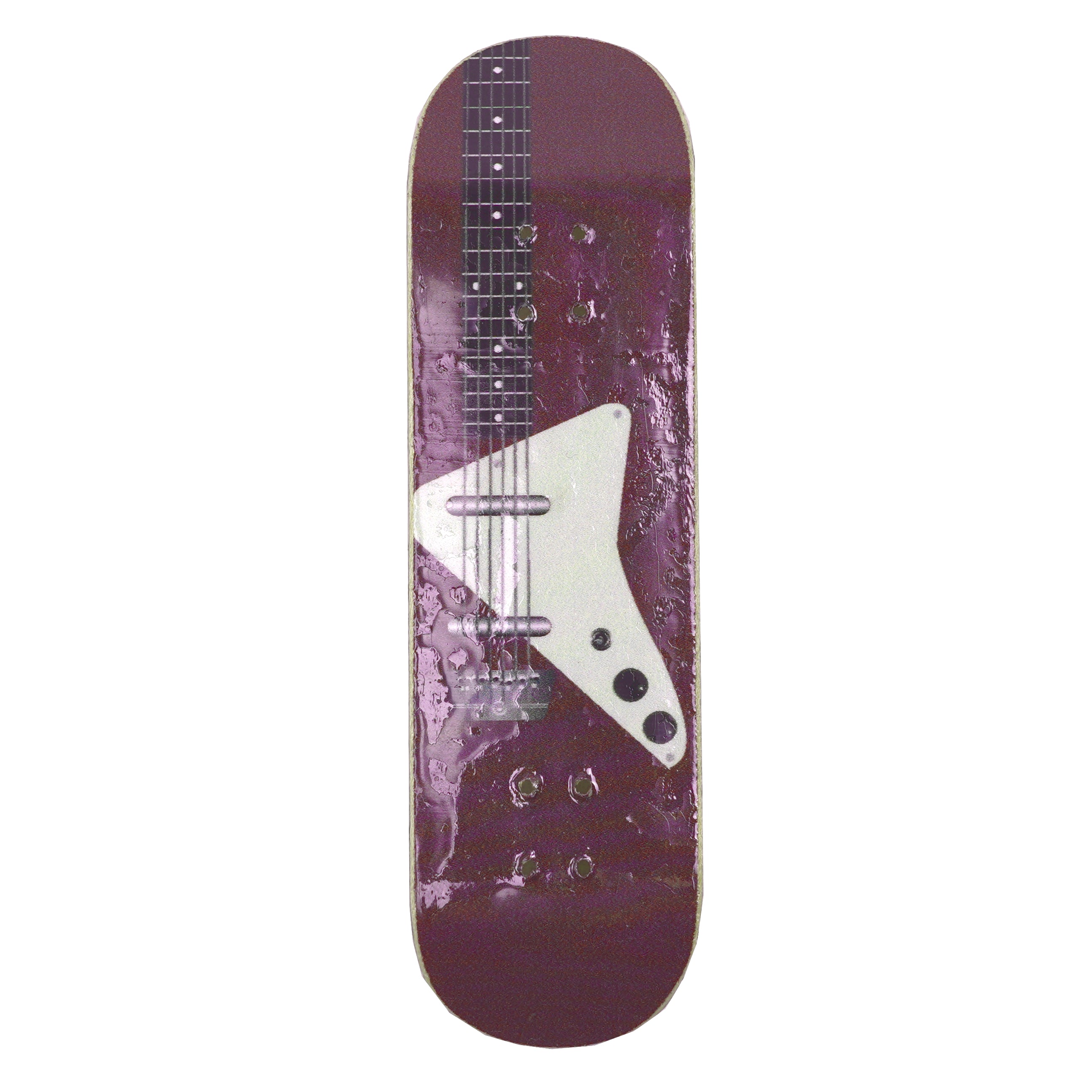 False Alarm Danelectro Pro Popsicle Fingerboard Deck - Purple