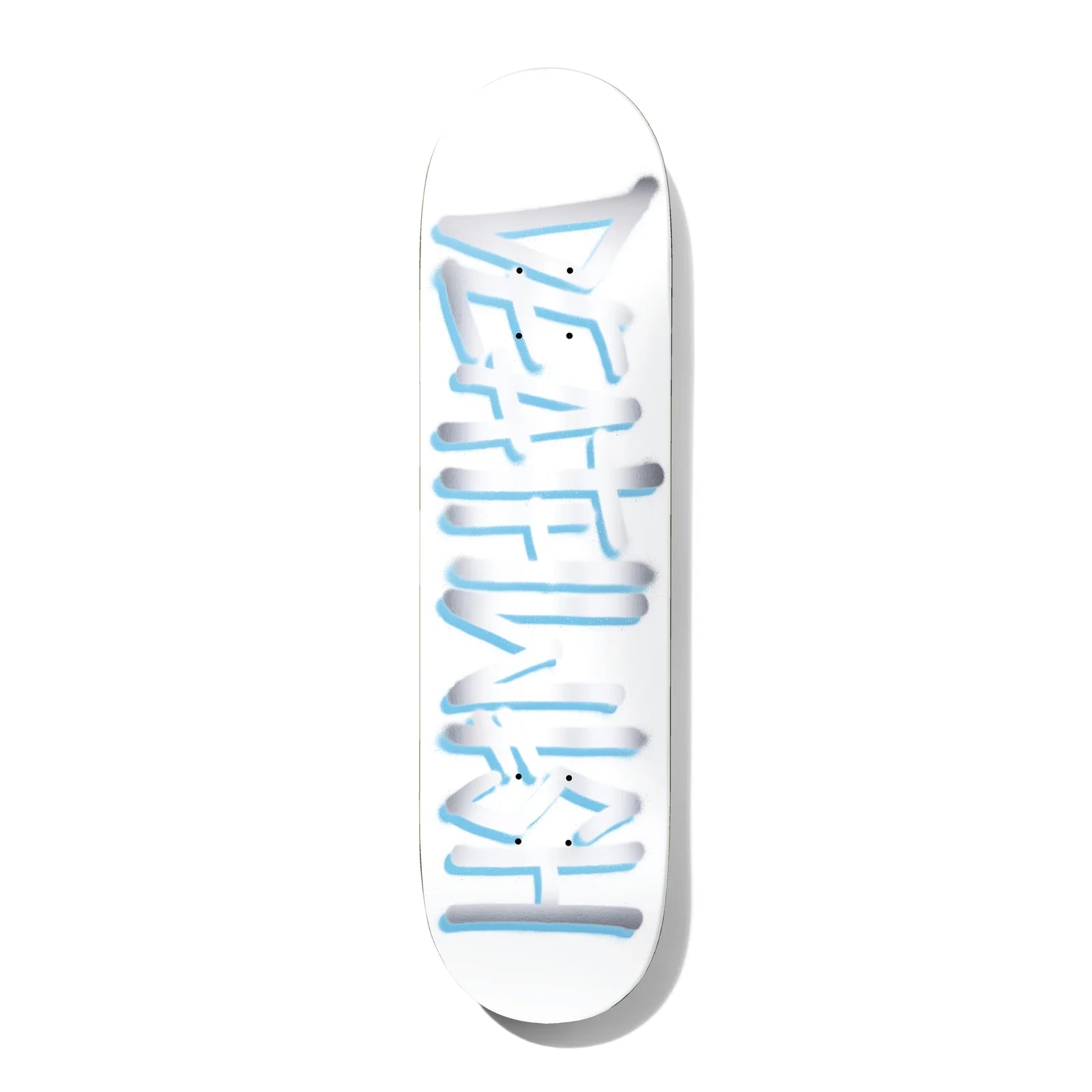 Deathwish Deathspray Skateboard Deck - White/Silver