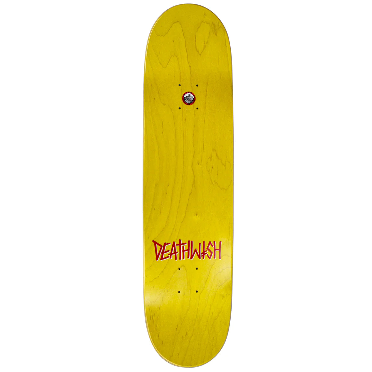 Deathwish Deathspray Skateboard Deck - White/Silver