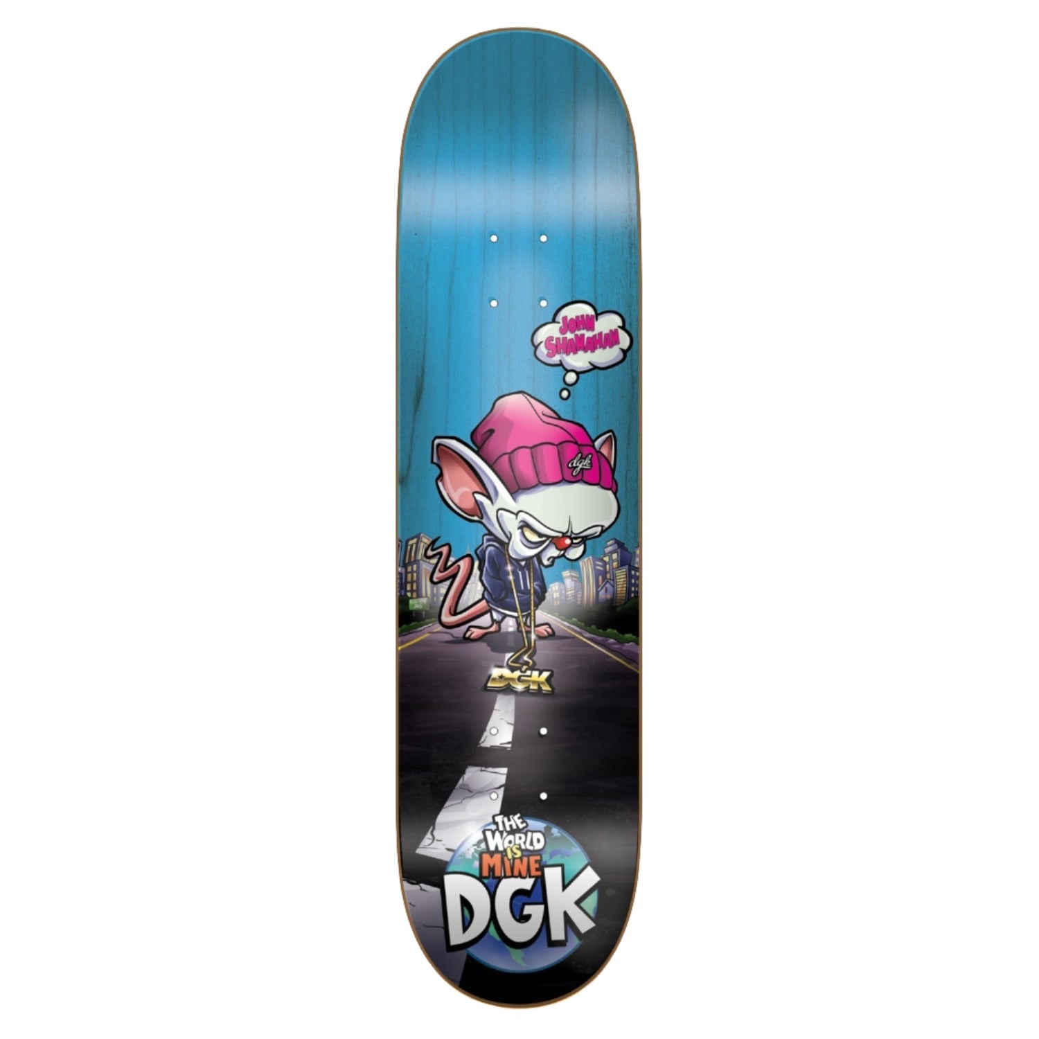 John Shanahan Big World DGK Skateboard Deck