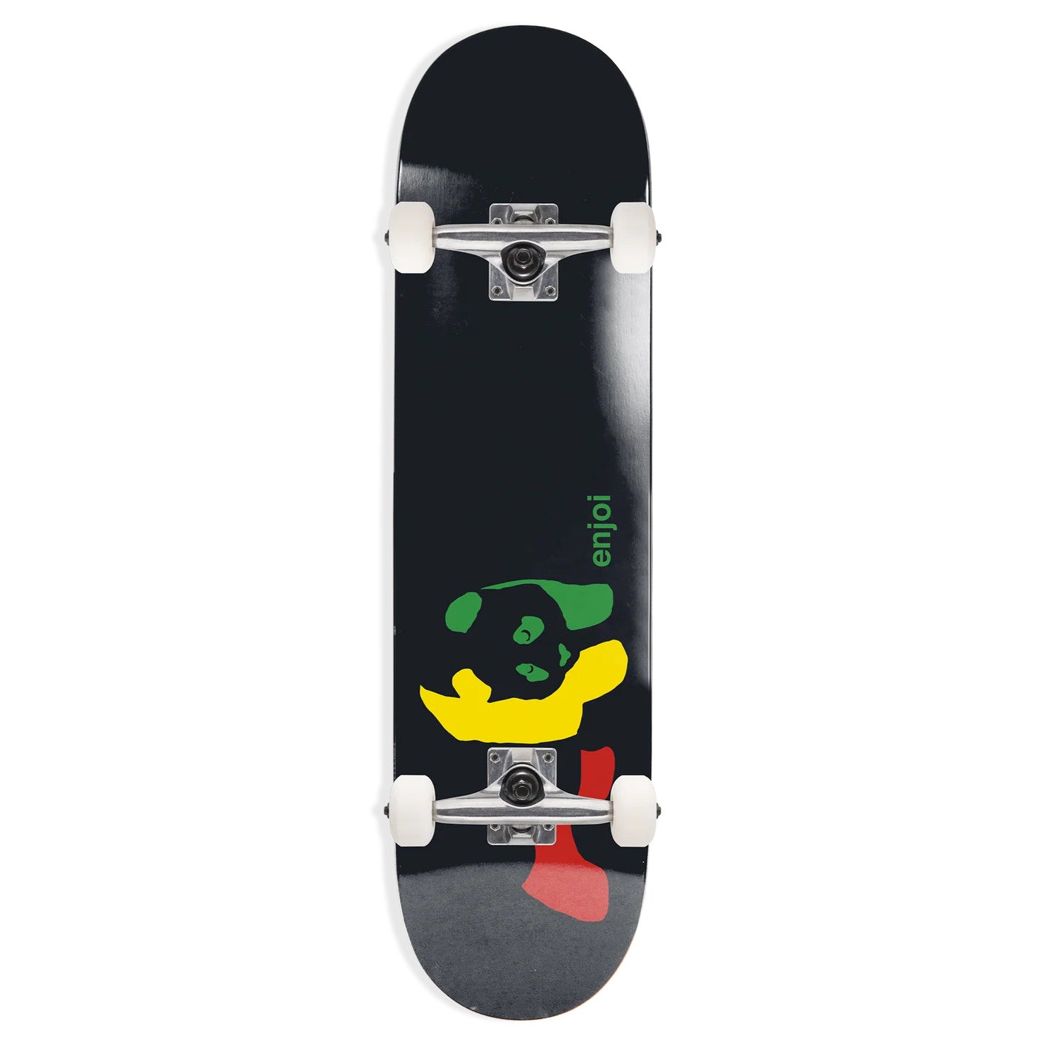 Enjoi Panda FP Complete Skateboard - Rasta