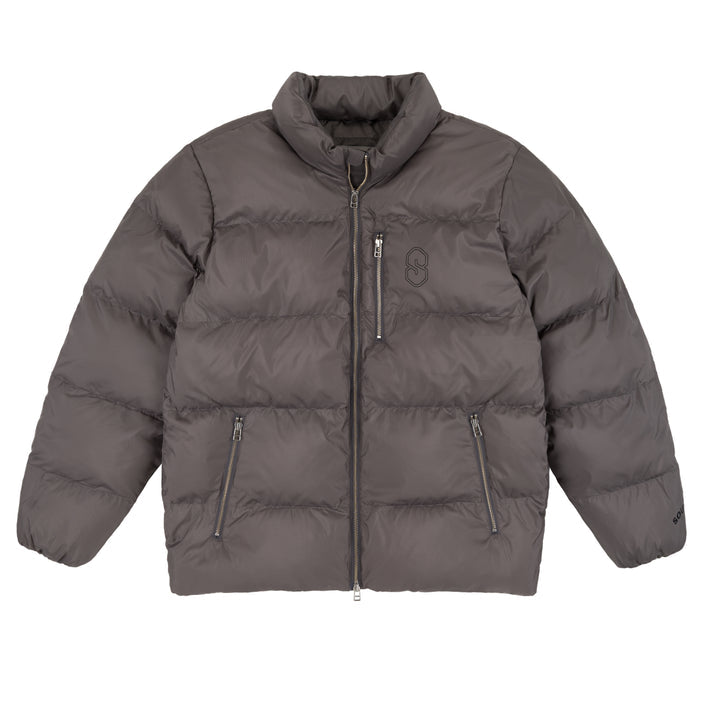 Cool Grey Everyday Souvenir Puffy jacket