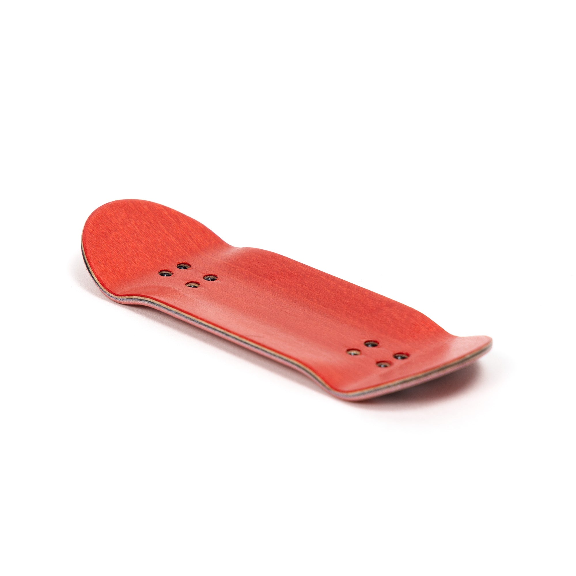 Exodus Deep Concave Fingerboard Deck Top Red