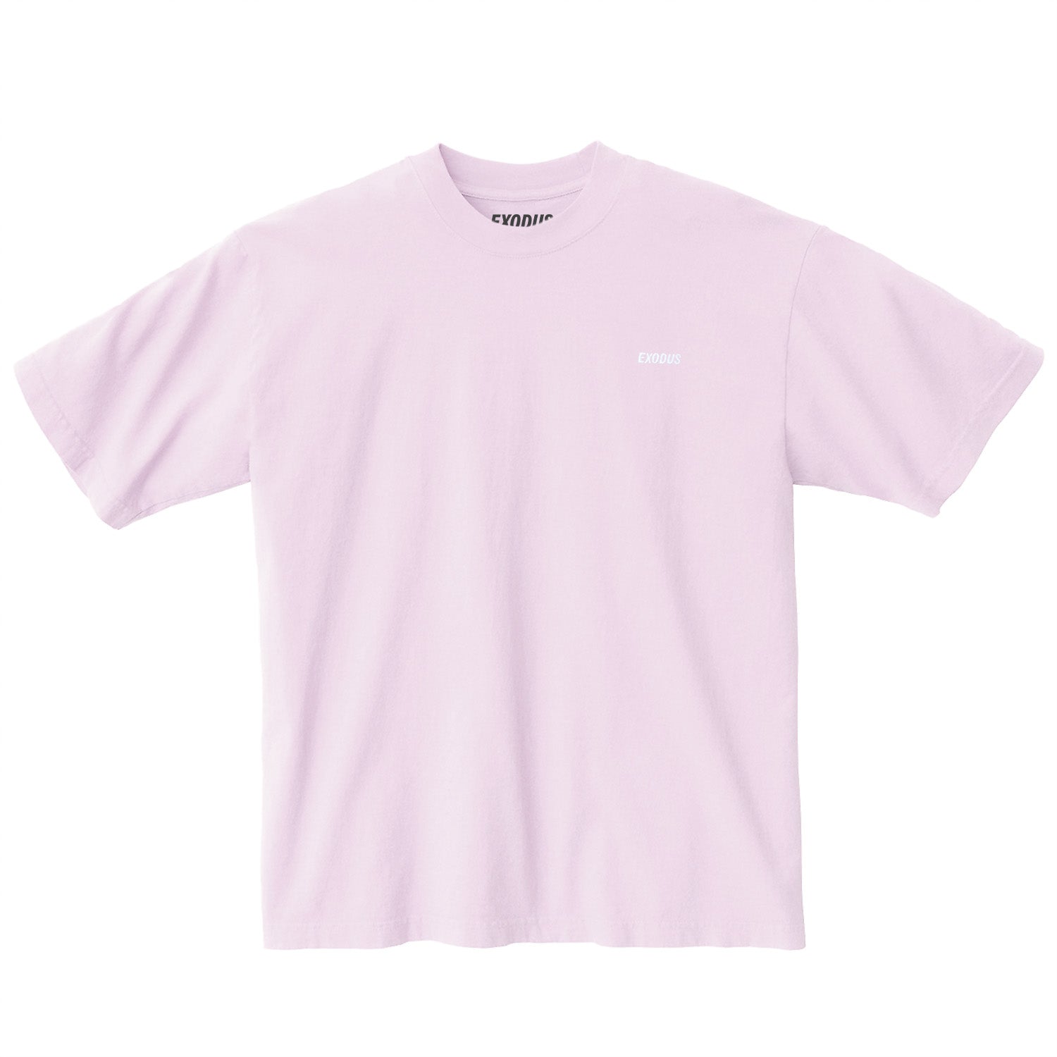 Light Pink Embroidered Exodus T-Shirt