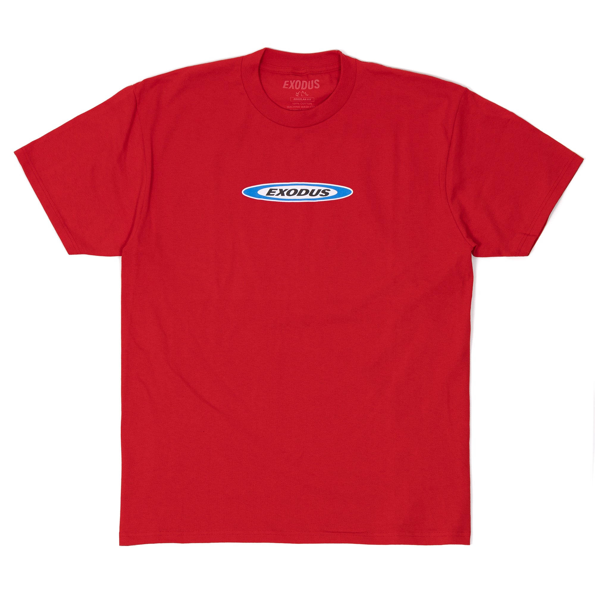 Red Exodus Oval Logo Tee