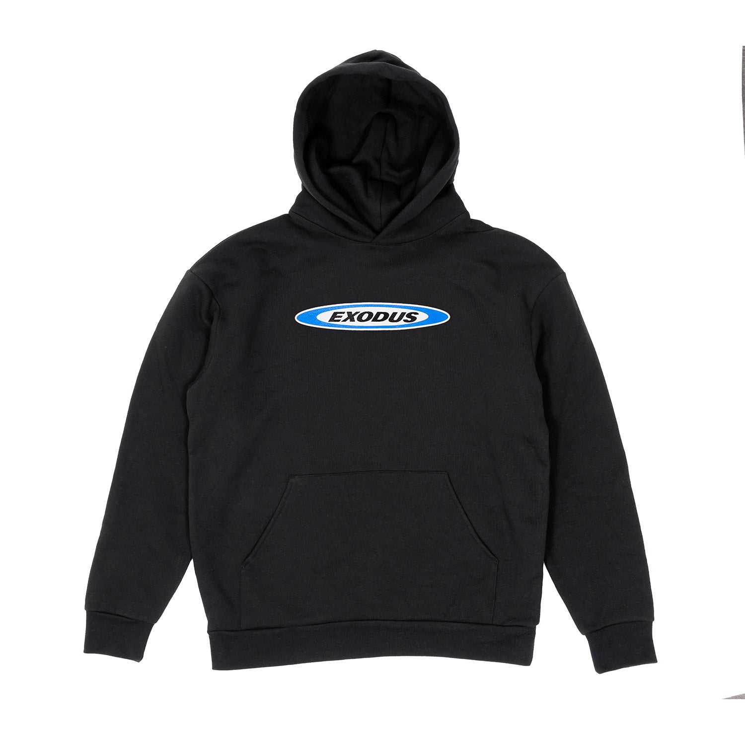 Black Youth Oval Logo Exodus Hoodie