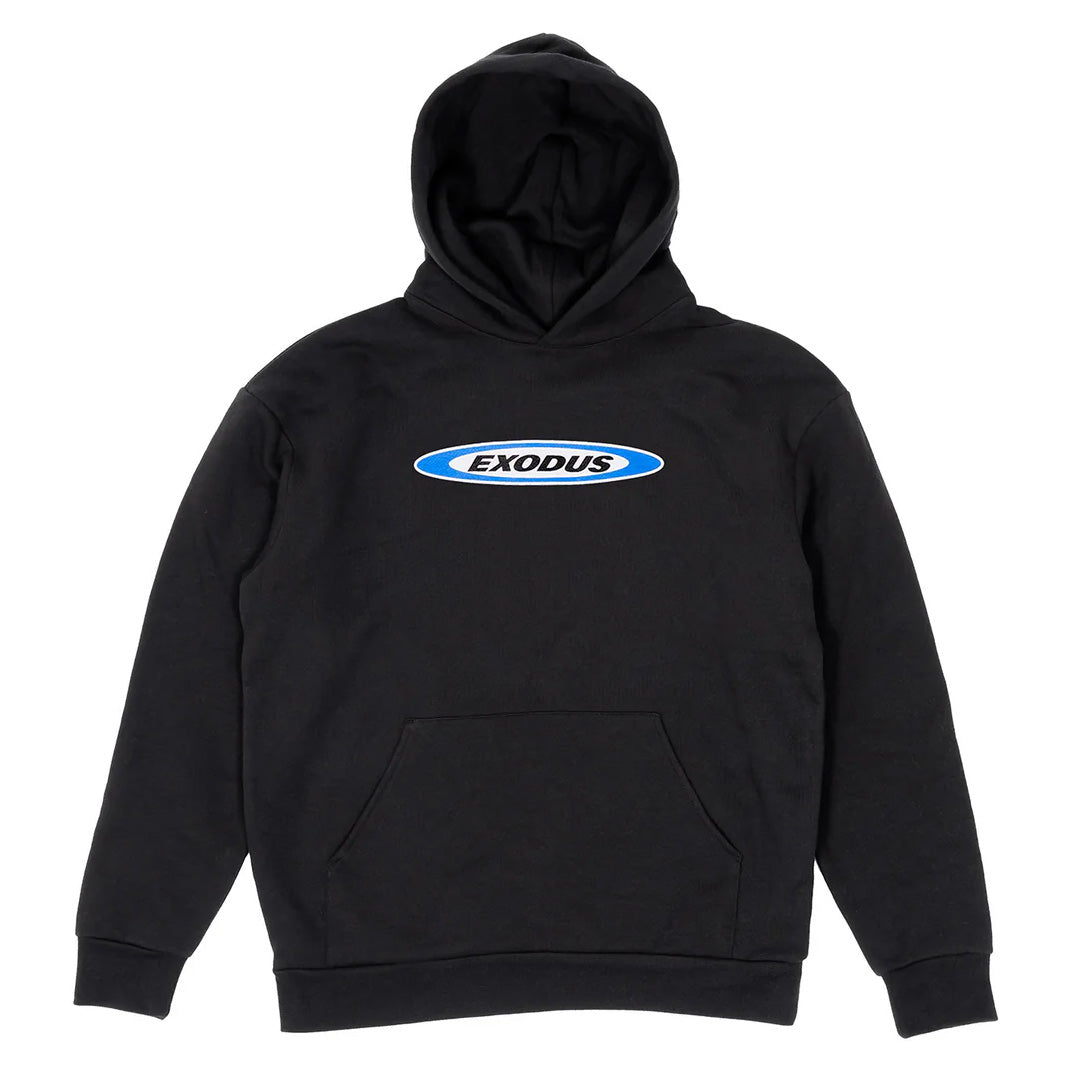 Exodus Youth Oval Hoodie - Black