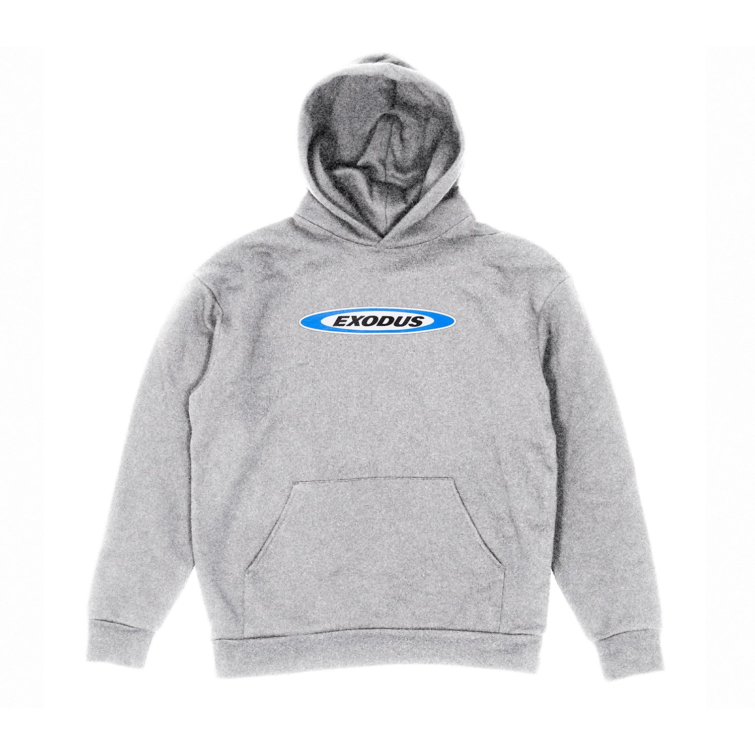 Heather Grey Youth Oval Logo Exodus Hoodie