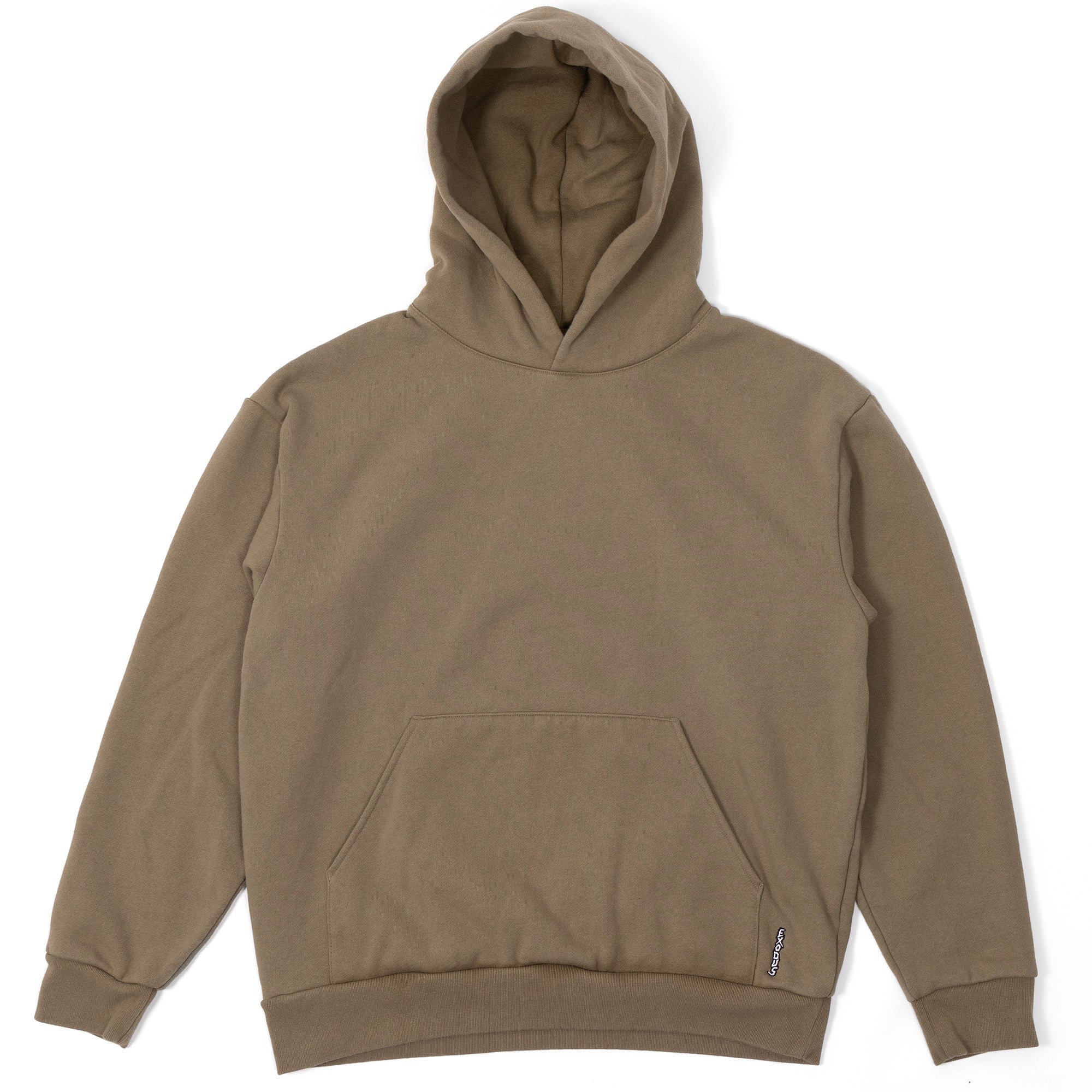 Olive Exodus Skimask Hoodie  Front