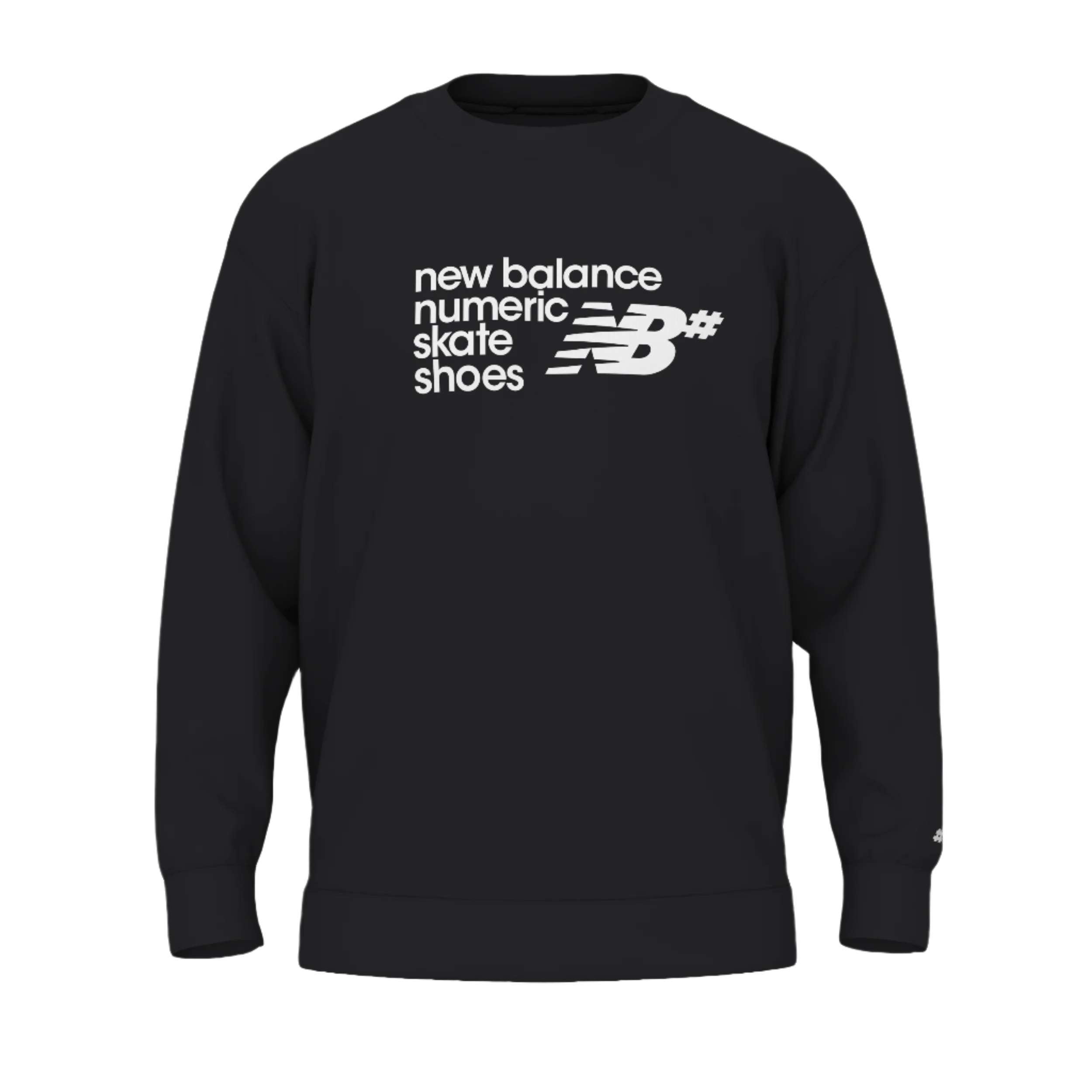 Black French Terry NB Numeric Crewneck