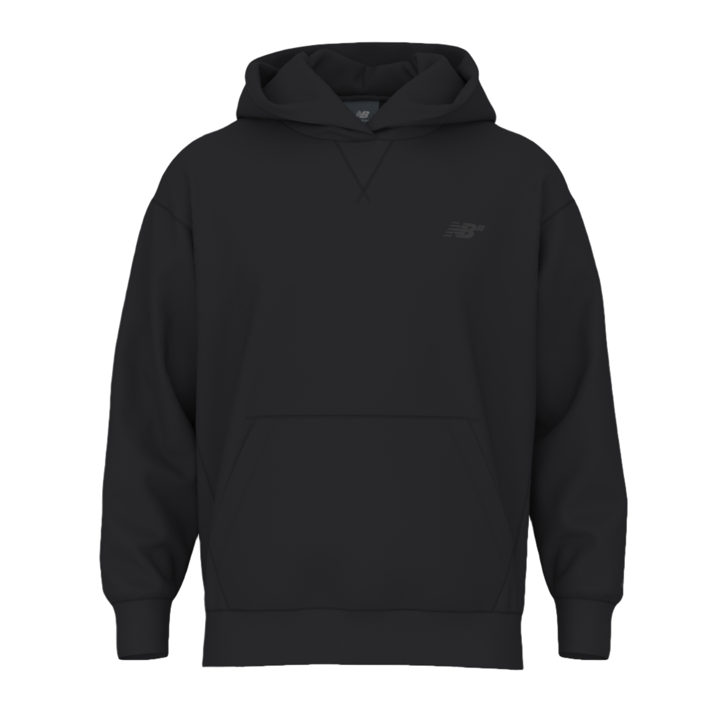 Black French Terry NB Numeric Hoodie