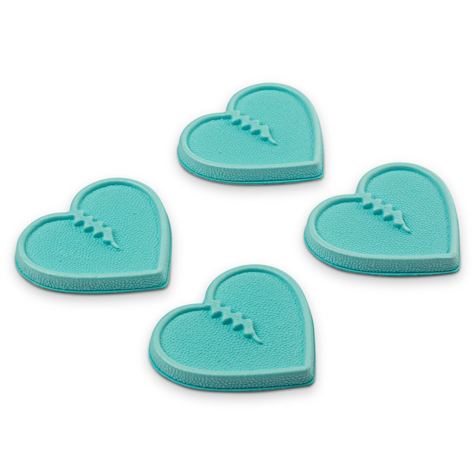 Baby Blue Mini Heart Crab Grab Stomp Pads