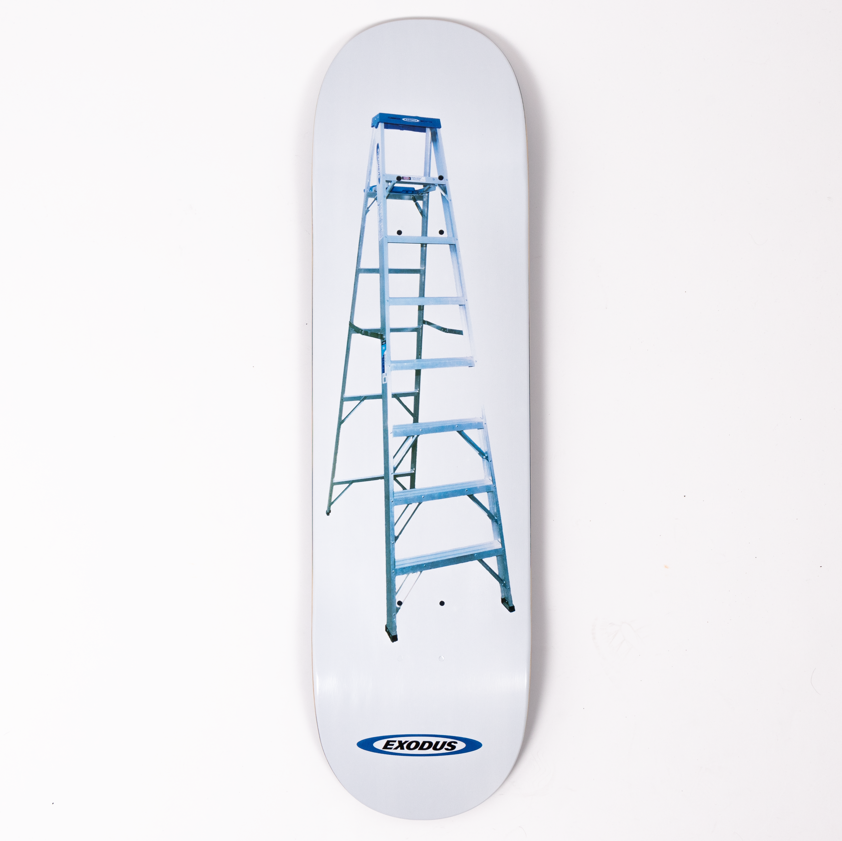 Exodus Ladder Skateboard Deck - White