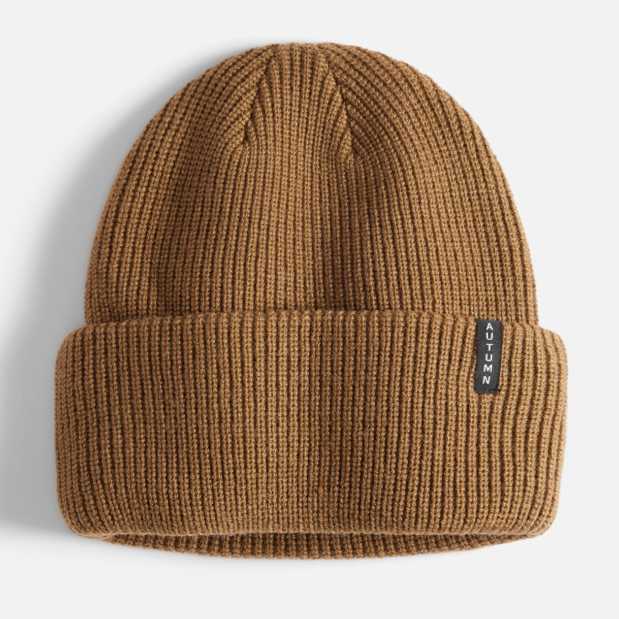 Light Brown Solid Select Autumn Beanie