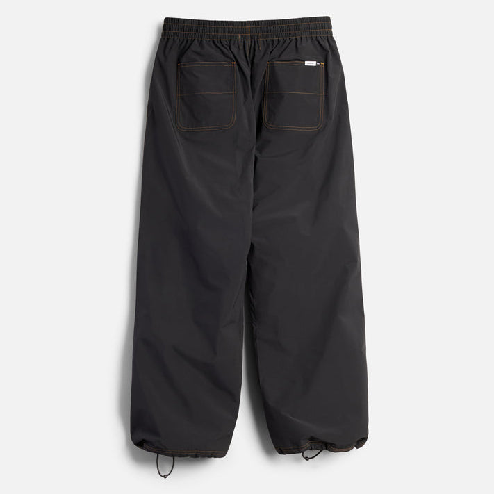 Black Autumn Service Snow Pants Back
