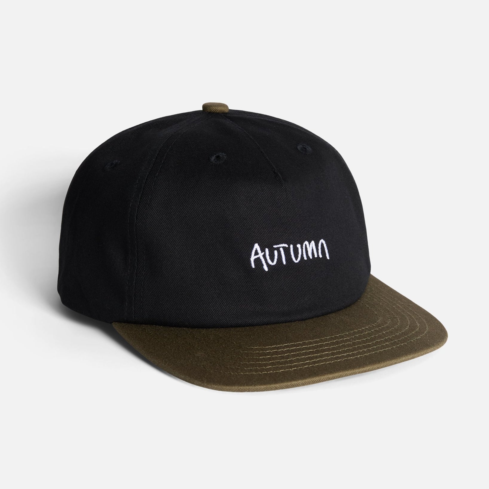 Two Tone Twill Autumn Snapback