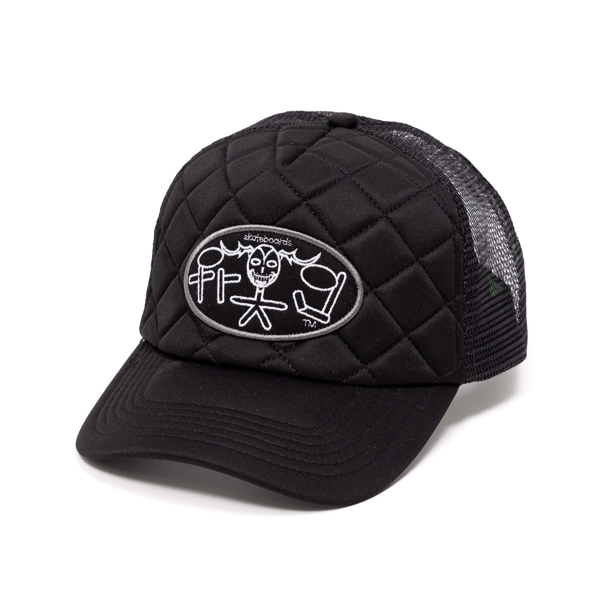 Frog Skoom Logo Trucker Hat - Black