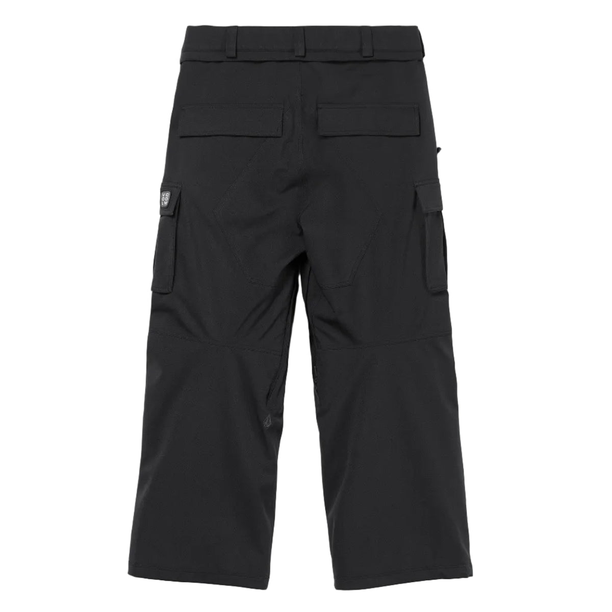 Black NWRK Cargo 20K Volcom Snow Pants Back