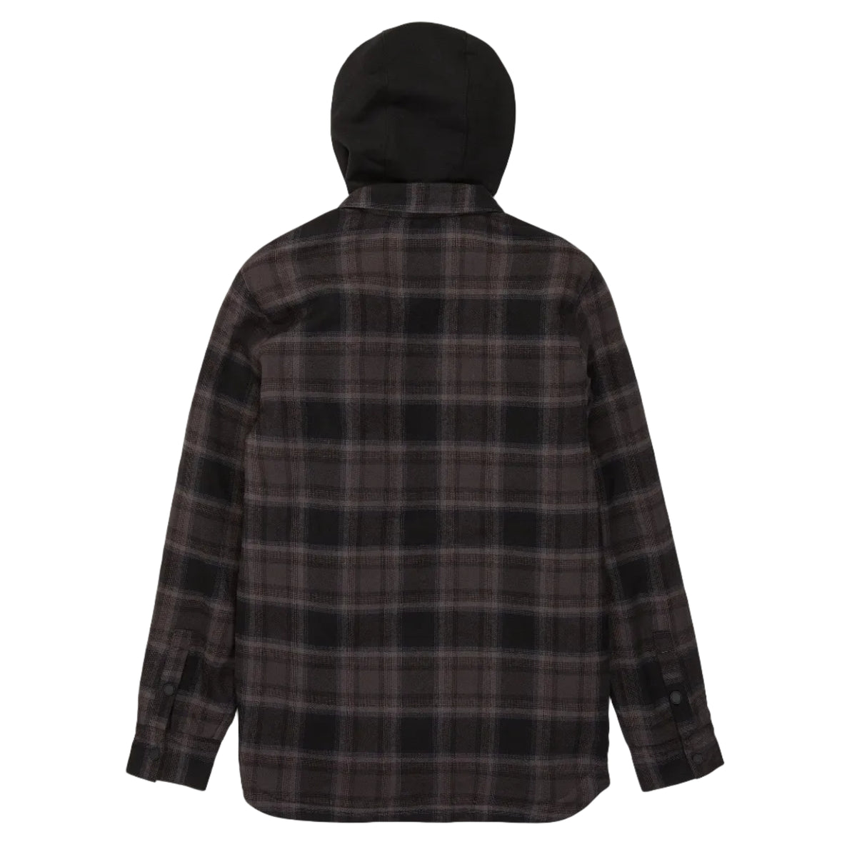 Black Enson Volcom Insulated Riding Flannel Back