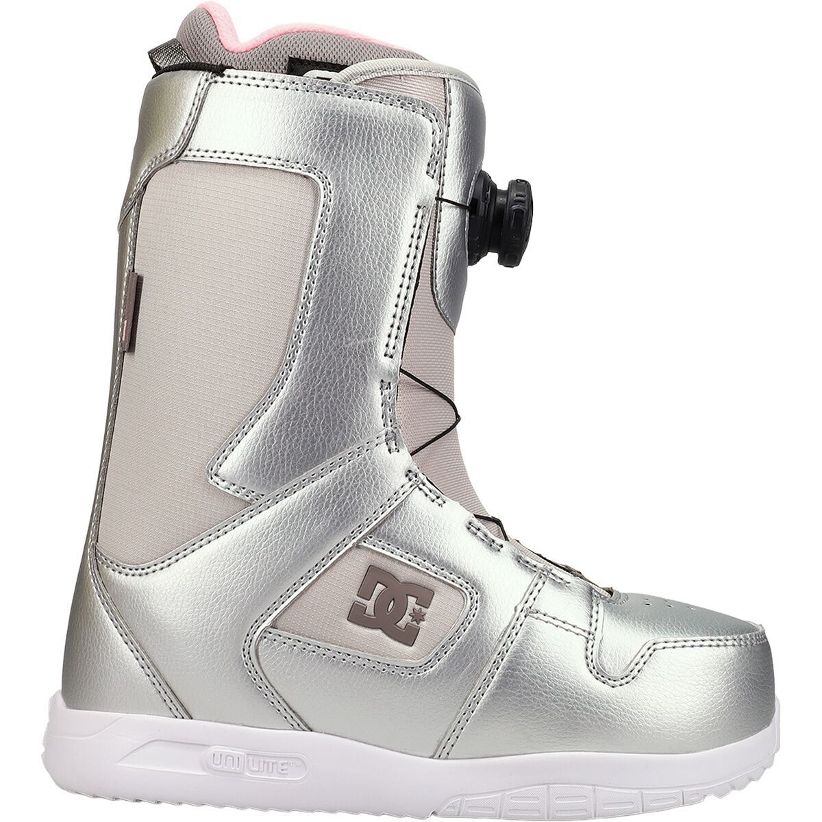 2026 Grey Women's Phase BOA DC Snowboard Boots