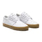 White/Gum Griffin Lakai Skate Shoe Front