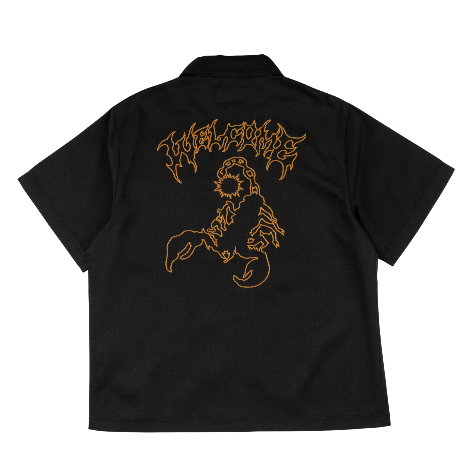 Chain Stitch Welcome Venom Work Shirt Back