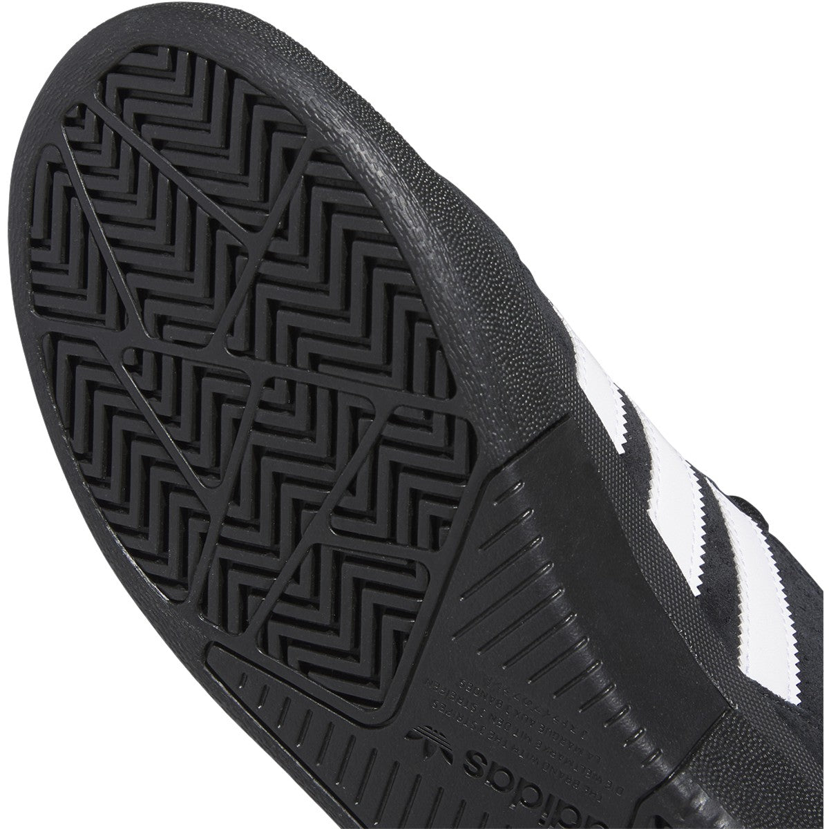 Core Black Tyshawn Low Adidas Skateboard Shoe Detail
