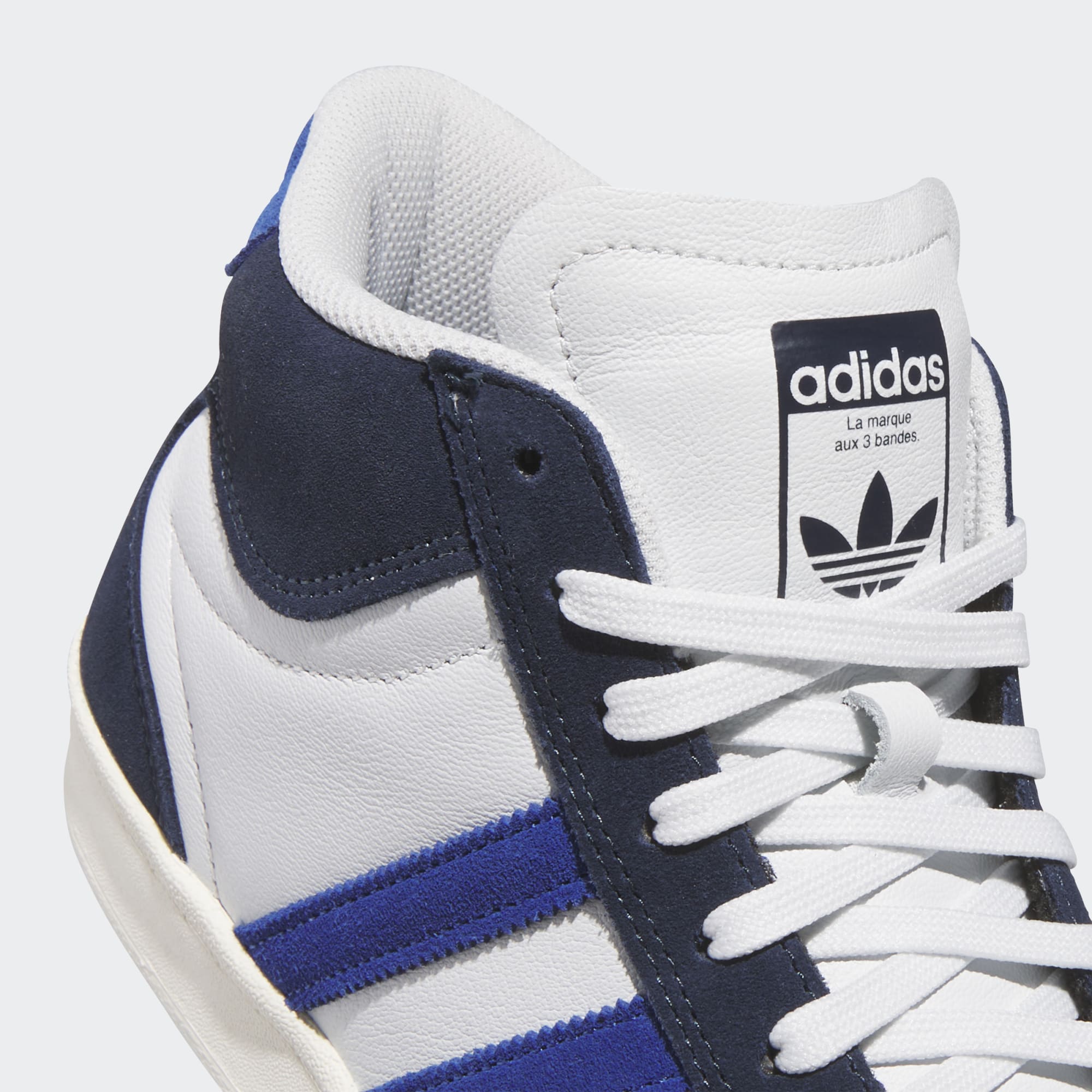 Navy Superskate Adidas Skate Shoe Detail