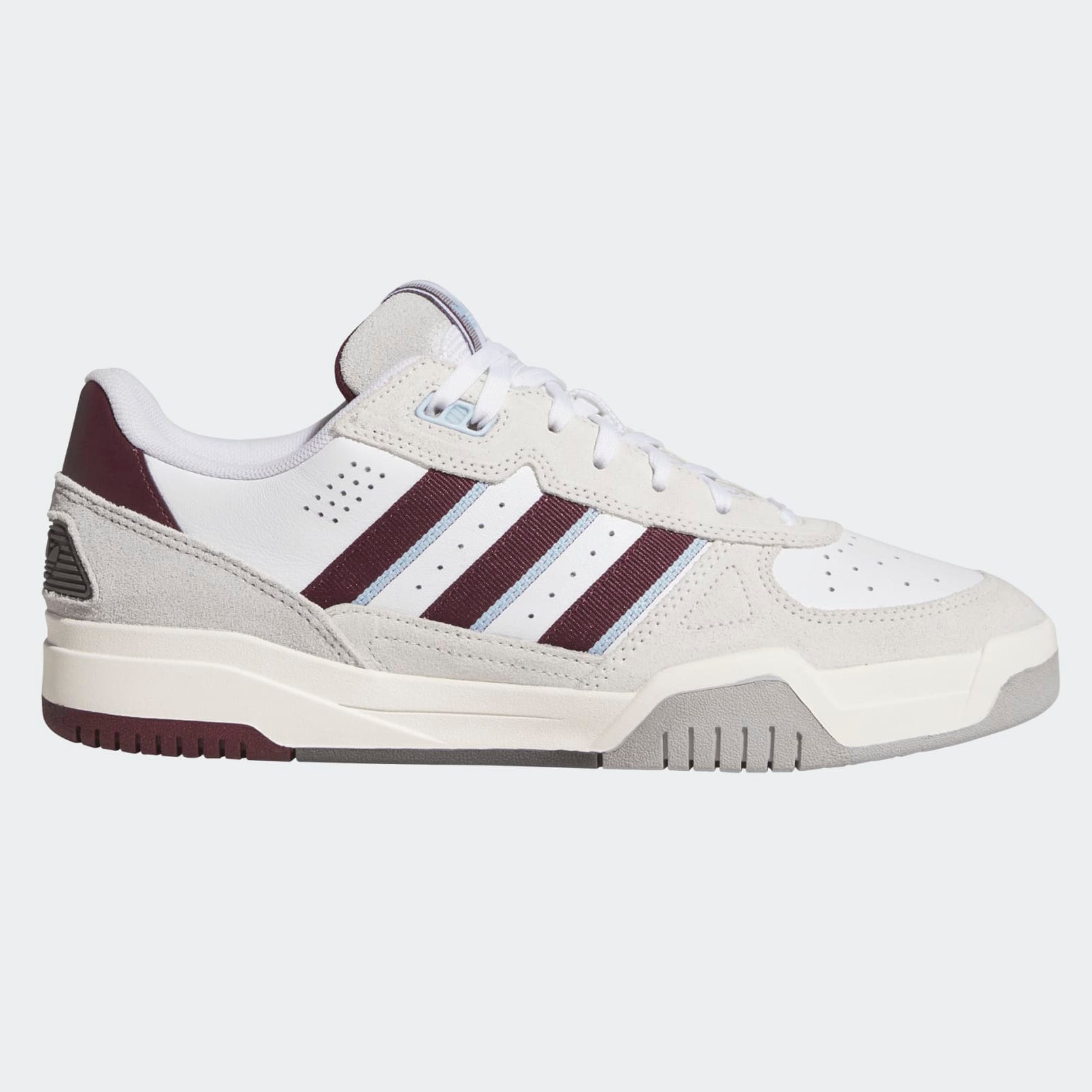 White/Maroon Tekkira Cup Adidas Skate Shoe
