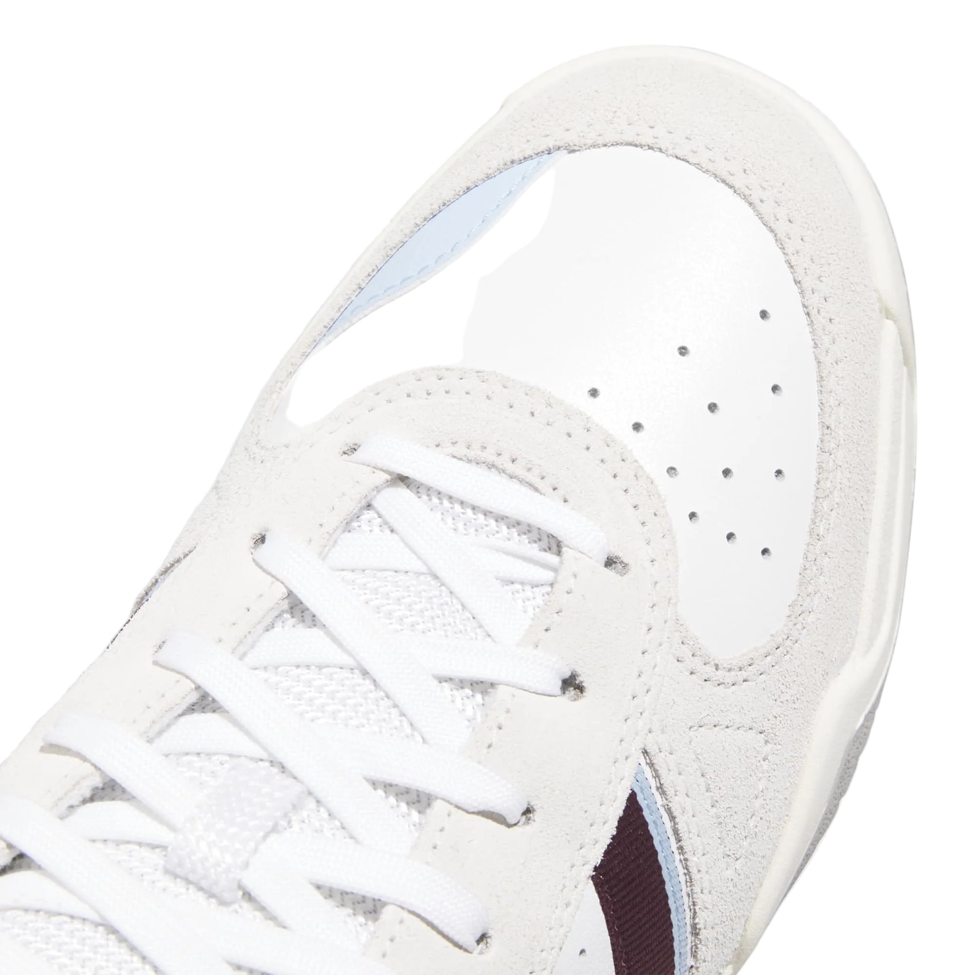 White/Maroon Tekkira Cup Adidas Skate Shoe Detail