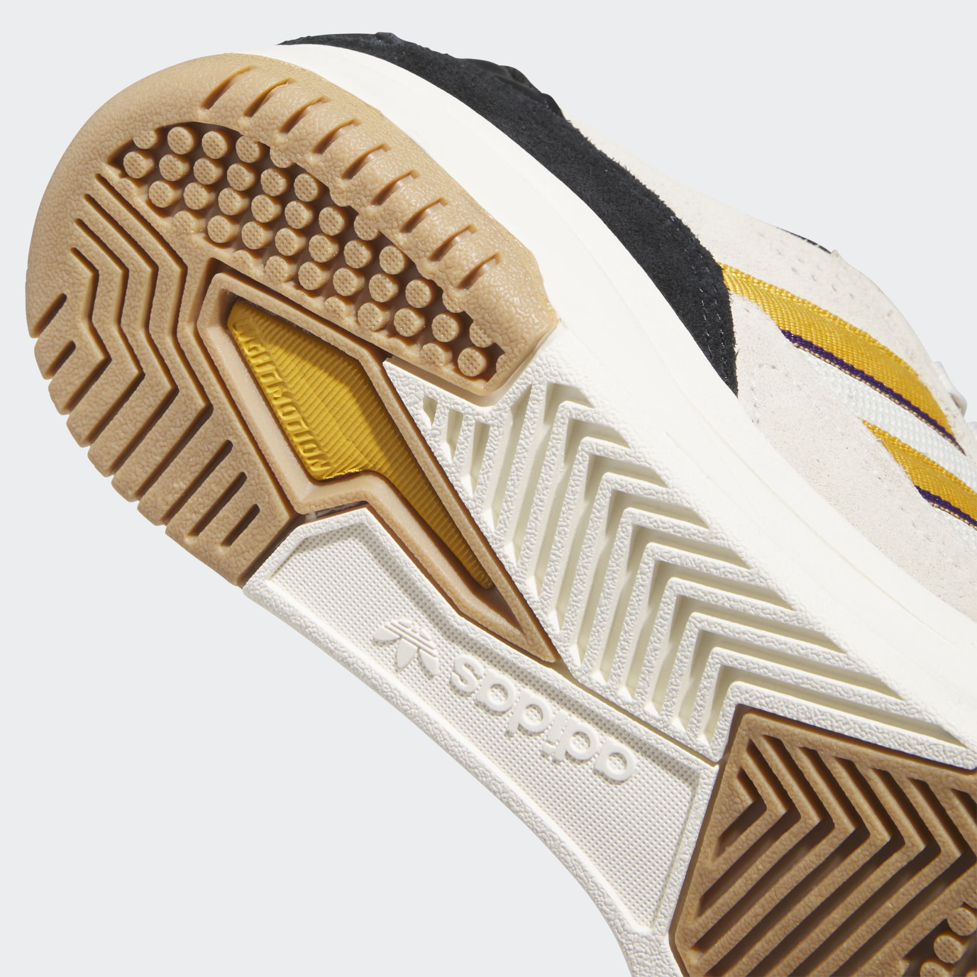 Cream White Tekkira Cup Adidas Skate Shoe Detail