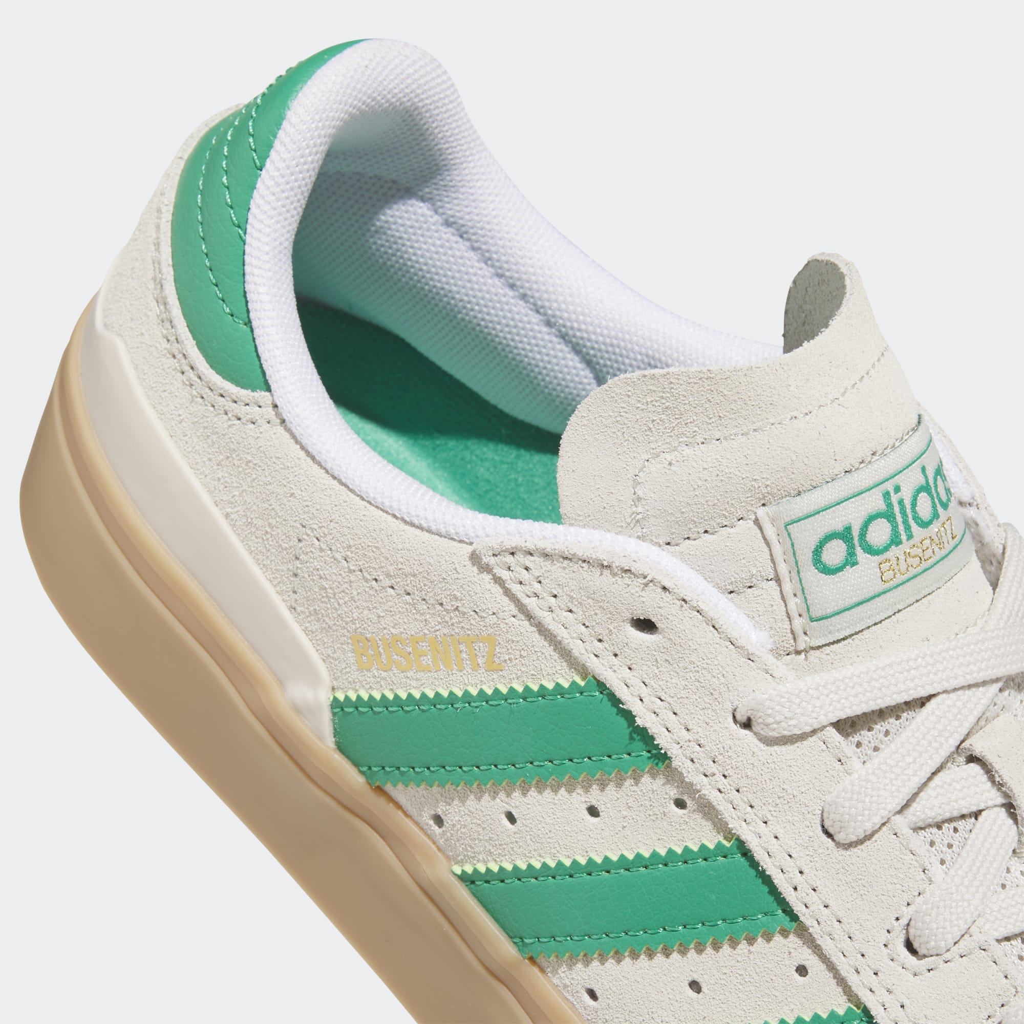 Aluminum Busenitz Vulc II Adidas Skate Shoe Detail