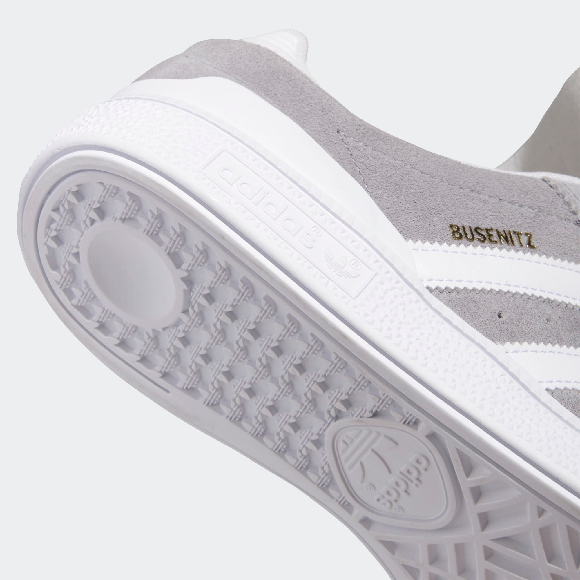 Grey Busenitz Adidas Skate Shoe Detail