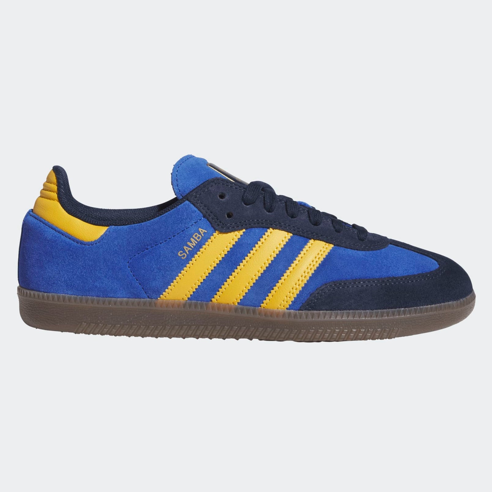 Blue Samba ADV Adidas Skate Shoe