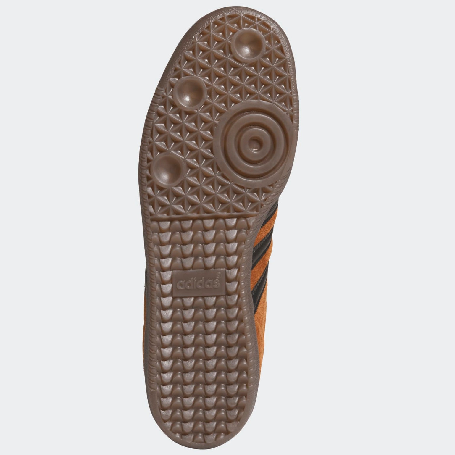 Dusky Bronze Samba ADV Adidas Skate Shoe Bottom