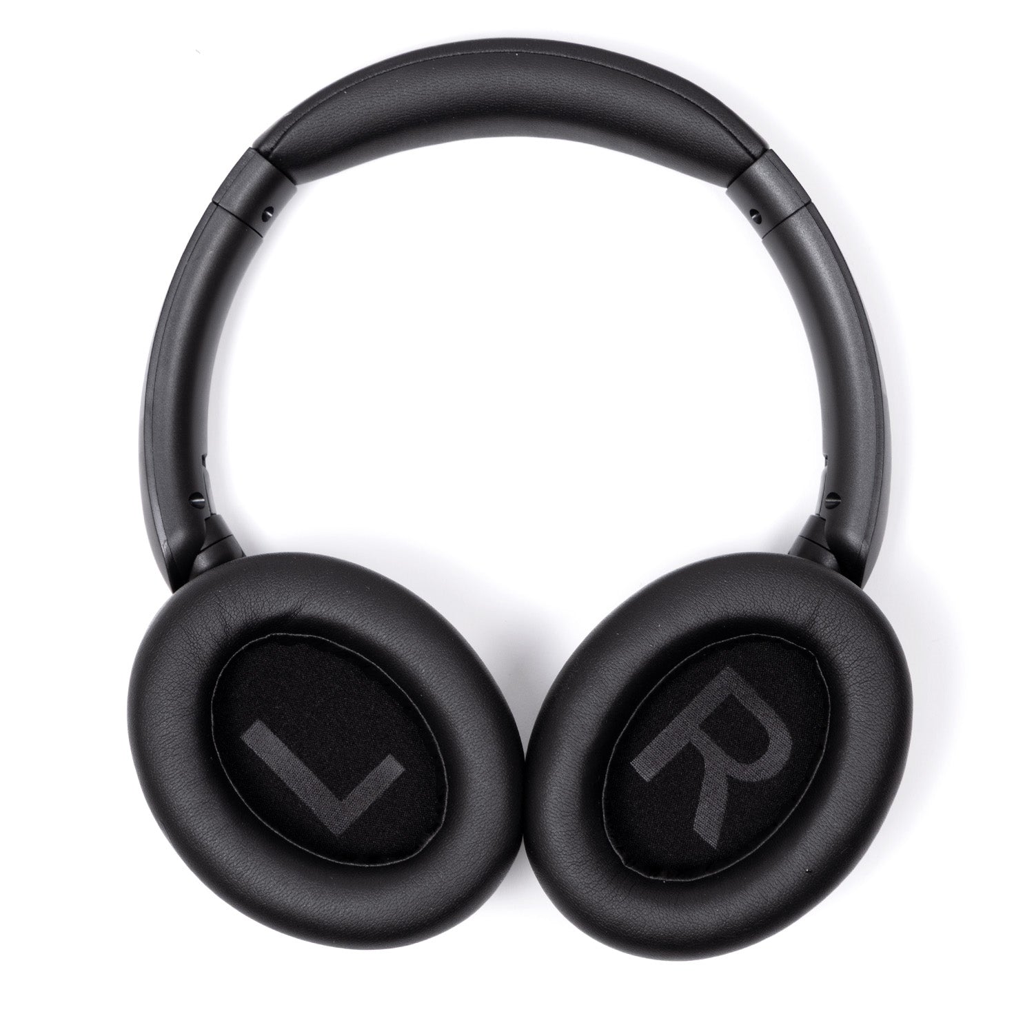 BlackHedz 24 headphones inside left and right label