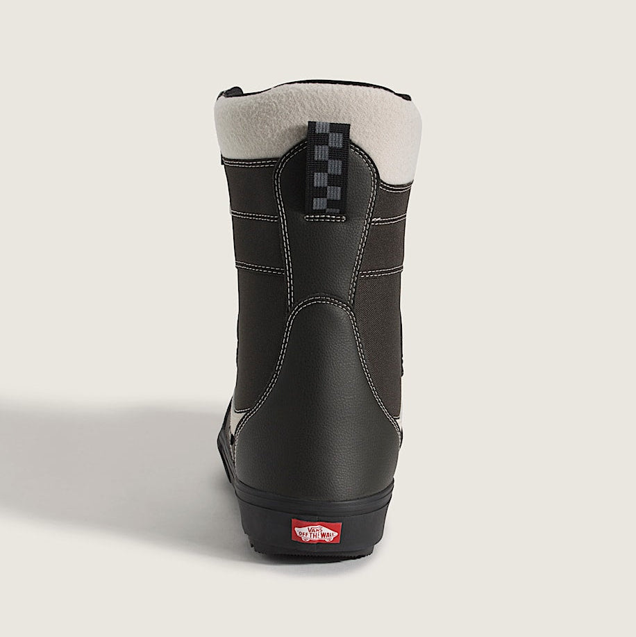 Faded Black Linerless Hi-Standard DX Vans Snowboard Boots Back