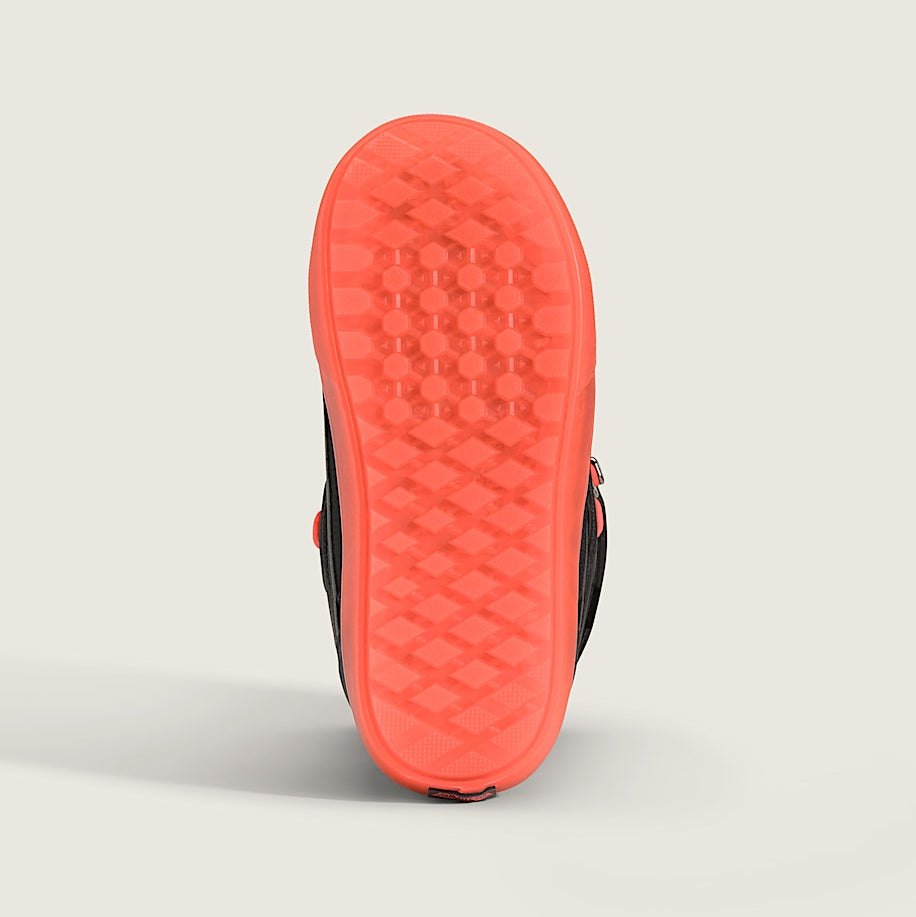 Black/Orange Hi-Standard OG Vans Snowboard Boots Bottom