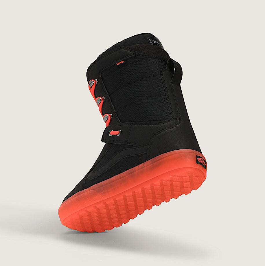 Black/Orange Hi-Standard OG Vans Snowboard Boots Back