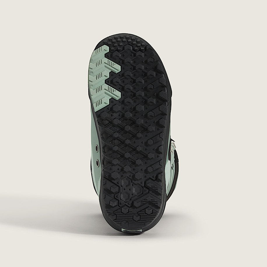 Gray Olive Hi-Standard Pro Vans Snowboard Boots Bottom