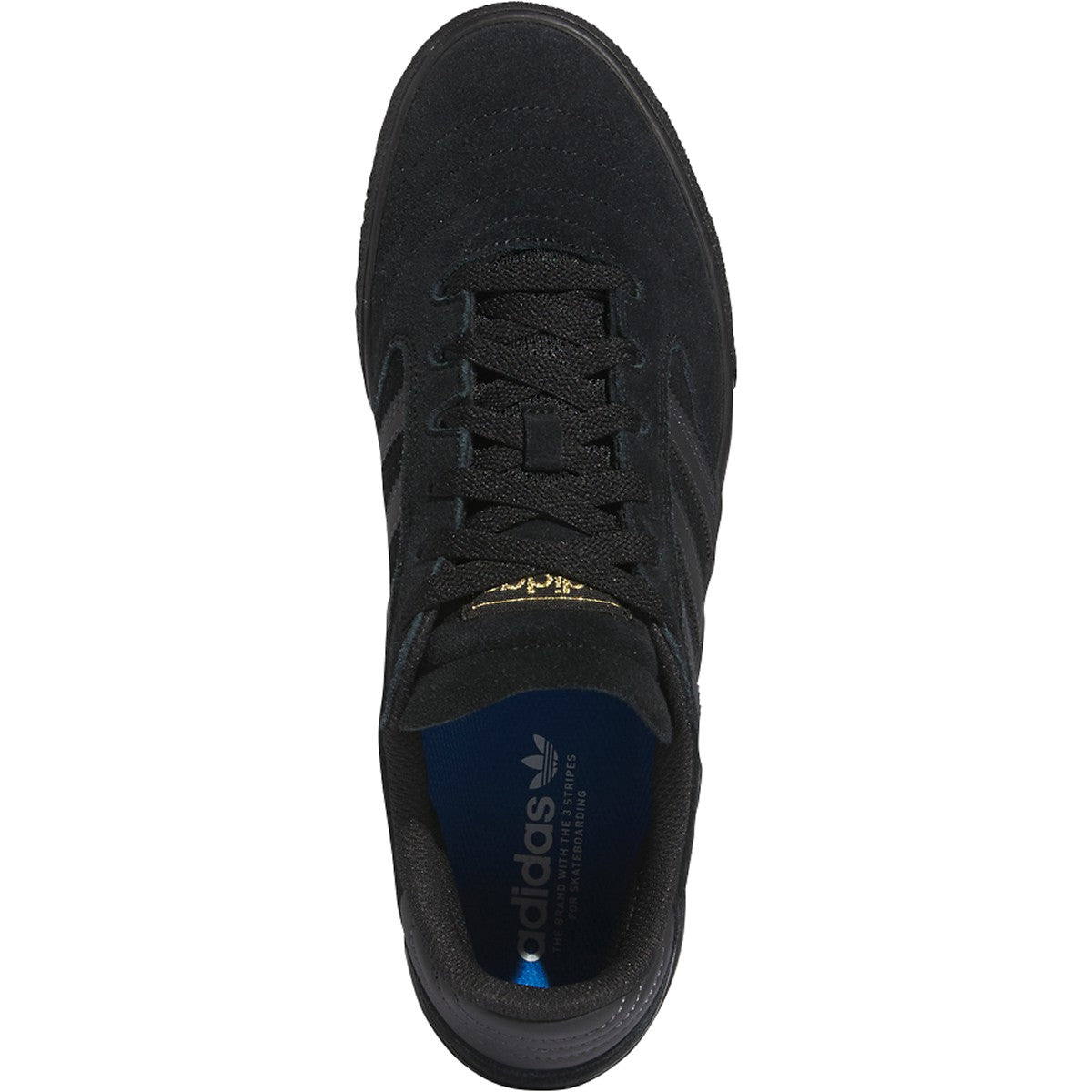Black/Black Busenitz Vulc II Adidas Skate Shoe Top